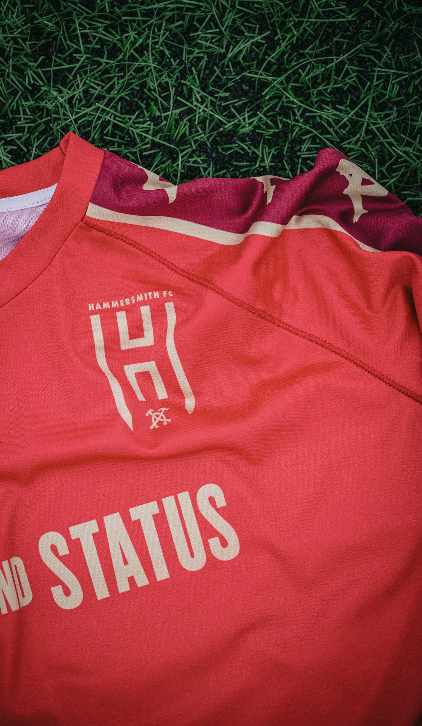 Chase and Status - Red Football Shirt (home)